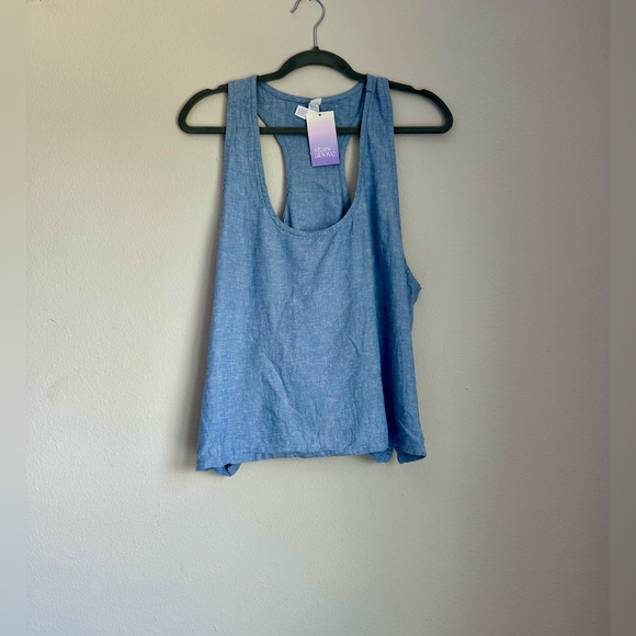 5/$25✨️ Target Light Denim Crop Top - Picture 3 of 4